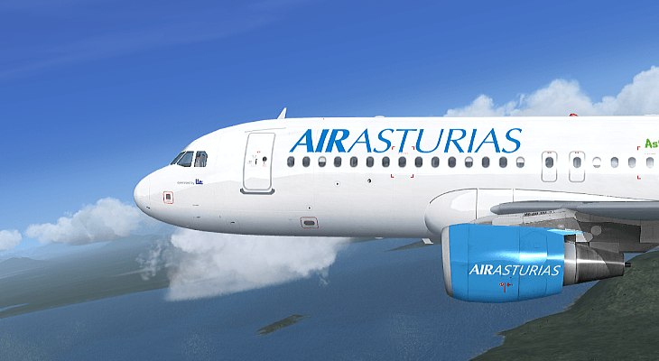 A320-214 de Air Asturias, Project Airbus v2.2