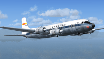 DC7 C de Spantax por Douglas Aircraft Company