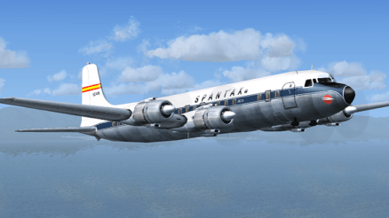 DC7 C de Spantax por Douglas Aircraft Company