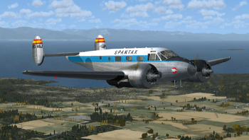 Spantax Beechcraft D18S ó C45H para verlo en la FIO