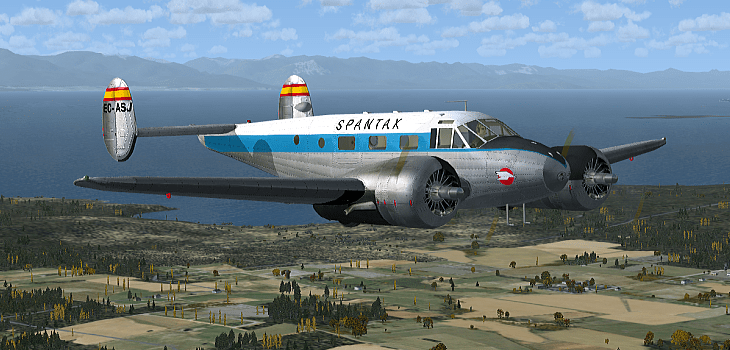 Spantax Beechcraft D18S