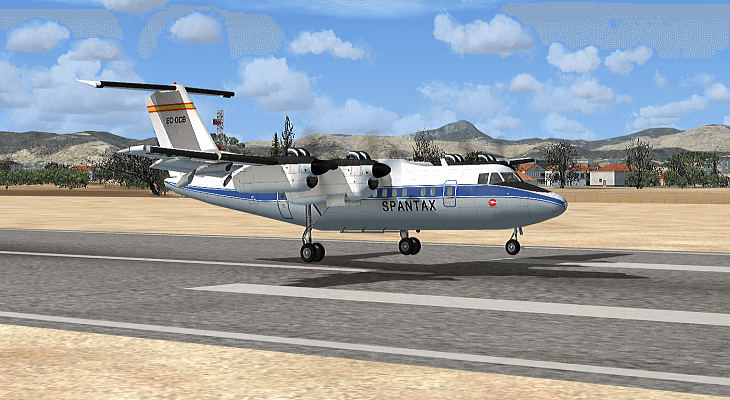 Spantax De Havilland DHC-7