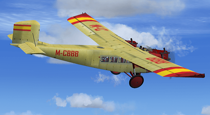 Rohrbach Ro VIII Roland de Iberia, el avión del tiovivo en el Tibidabo