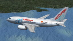 Air Europa B736, de los pocas unidades que tuvo de este modelo
