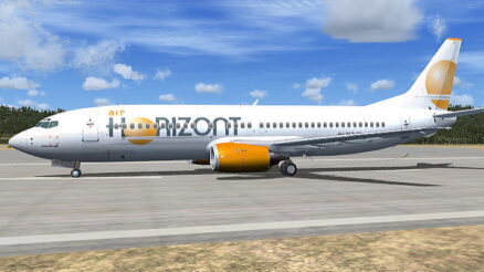 Air Horizont B734, al final de vuelos regulares a charters