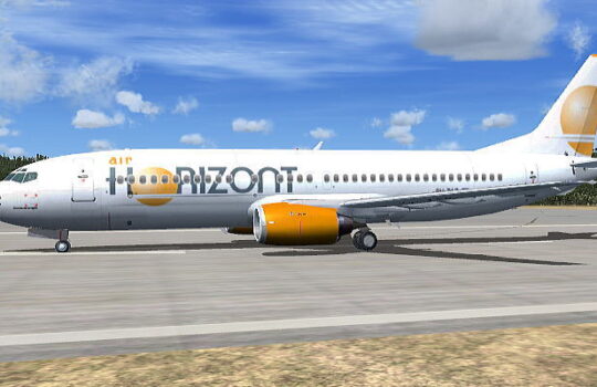 Air Horizont B734, al final de vuelos regulares a charters