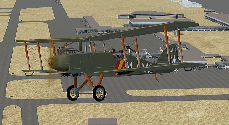 DH 9C de CETA, Compañía española de tráfico aéreo