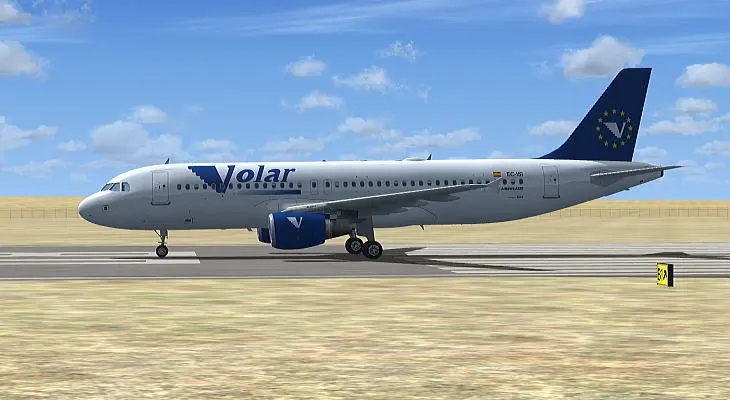 Volar Airlines A320-214, charter y subfletamientos de ACMI 2 Volar Airlines A320-214