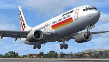 Air Europa B738, textura antigua y competidor del A320