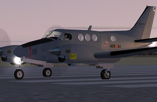 Beech C90 FAE, Ejercito del Aire y del Espacio, EXCLUSIVO