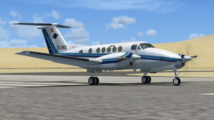 Naysa Beech King Air B200, trabajos aéreos, EXCLUSIVO