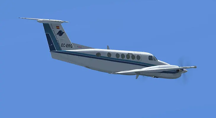 Naysa Beech King Air B200, trabajos aéreos, EXCLUSIVO 3 Naysa Beech King Air B200