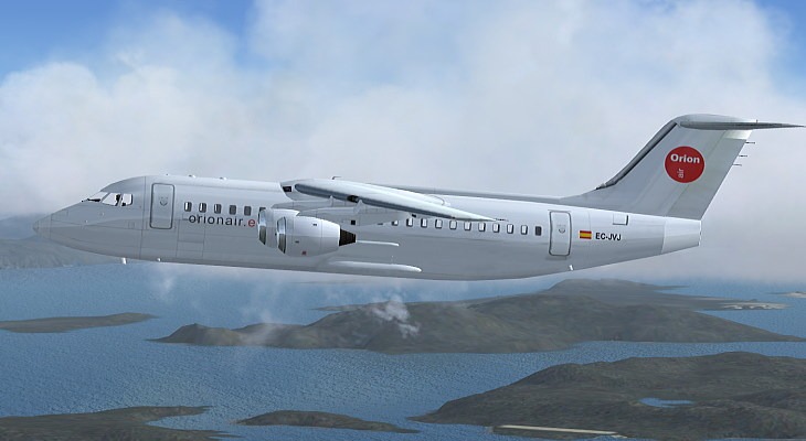 Orionair BAe 146-300, el Jumbolino, EXCLUSIVO