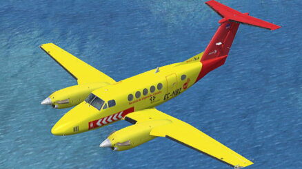 Servicio de Urgencias Canario SUC Beech B200, 2022, EXCLUSIVO
