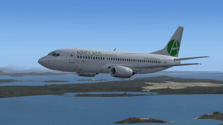 Airclass Airways B737-33A, vuelos charter EXCLUSIVO