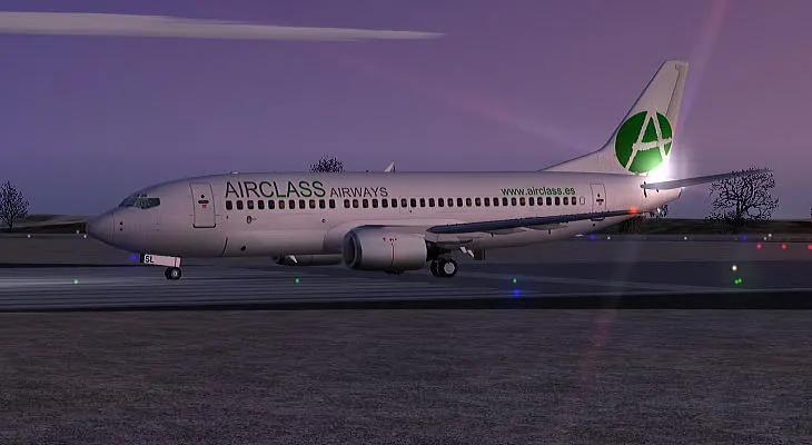 Airclass Airways B737-33A