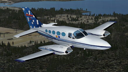 Cessna 421C Golden Eagle, Geo Data Air, EXCLUSIVO