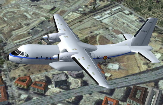 CN-235-100 Centro cartográfico y fotográfico, EXCLUSIVO