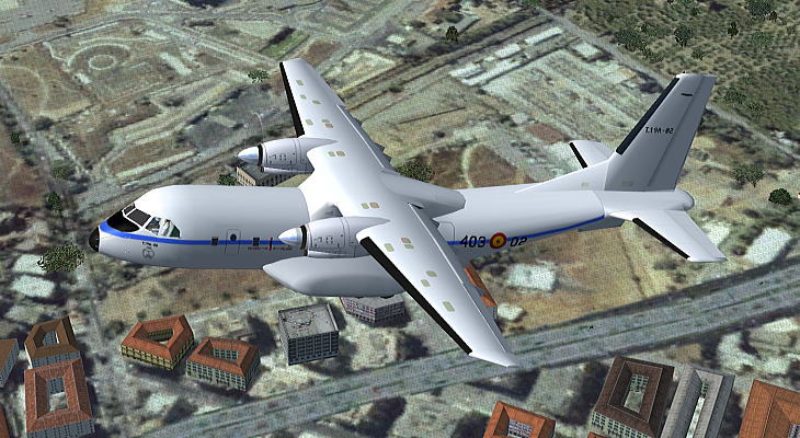 CN-235-100 Centro cartográfico y fotográfico, EXCLUSIVO