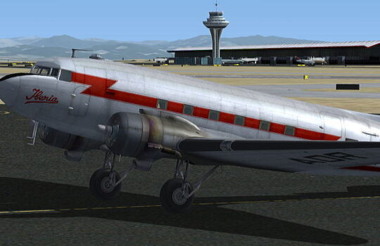 Iberia Douglas DC-3, los primeros para Iberia, 2×1