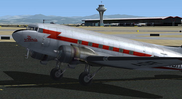 Iberia Douglas DC-3, los primeros para Iberia, 2×1