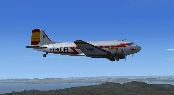 Iberia Douglas DC-3, los primeros para Iberia, 2x1 2 Iberia Douglas DC-3