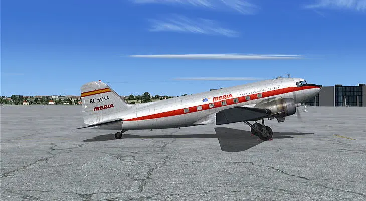 Iberia Douglas DC-3, los primeros para Iberia, 2x1 3 Iberia Douglas DC-3