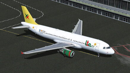 LTE International Airways A320, CHARTER y ACMI, 2 texturas