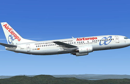 Air Europa Boeing B737-4Y0, el avión del musical We Will Rock You Air Europa Boeing B737-4Y0, el avión del musical We Will Rock You